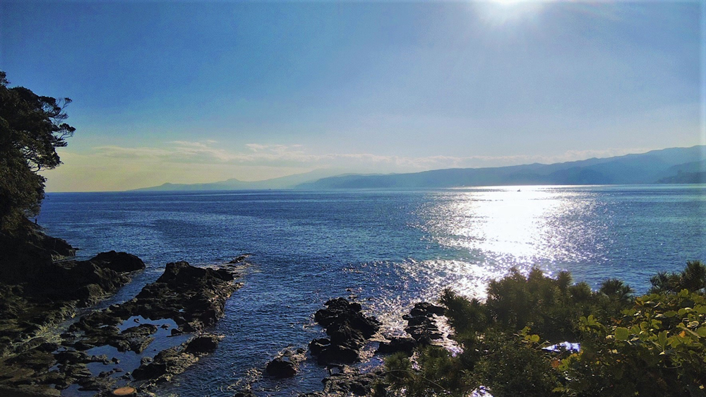 海辺のリゾート 碧い海