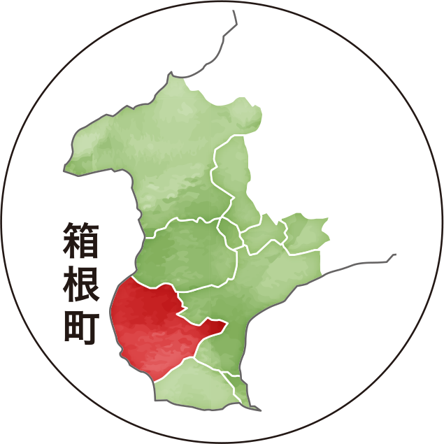箱根町地図