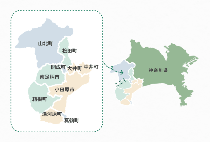 神奈川県地図