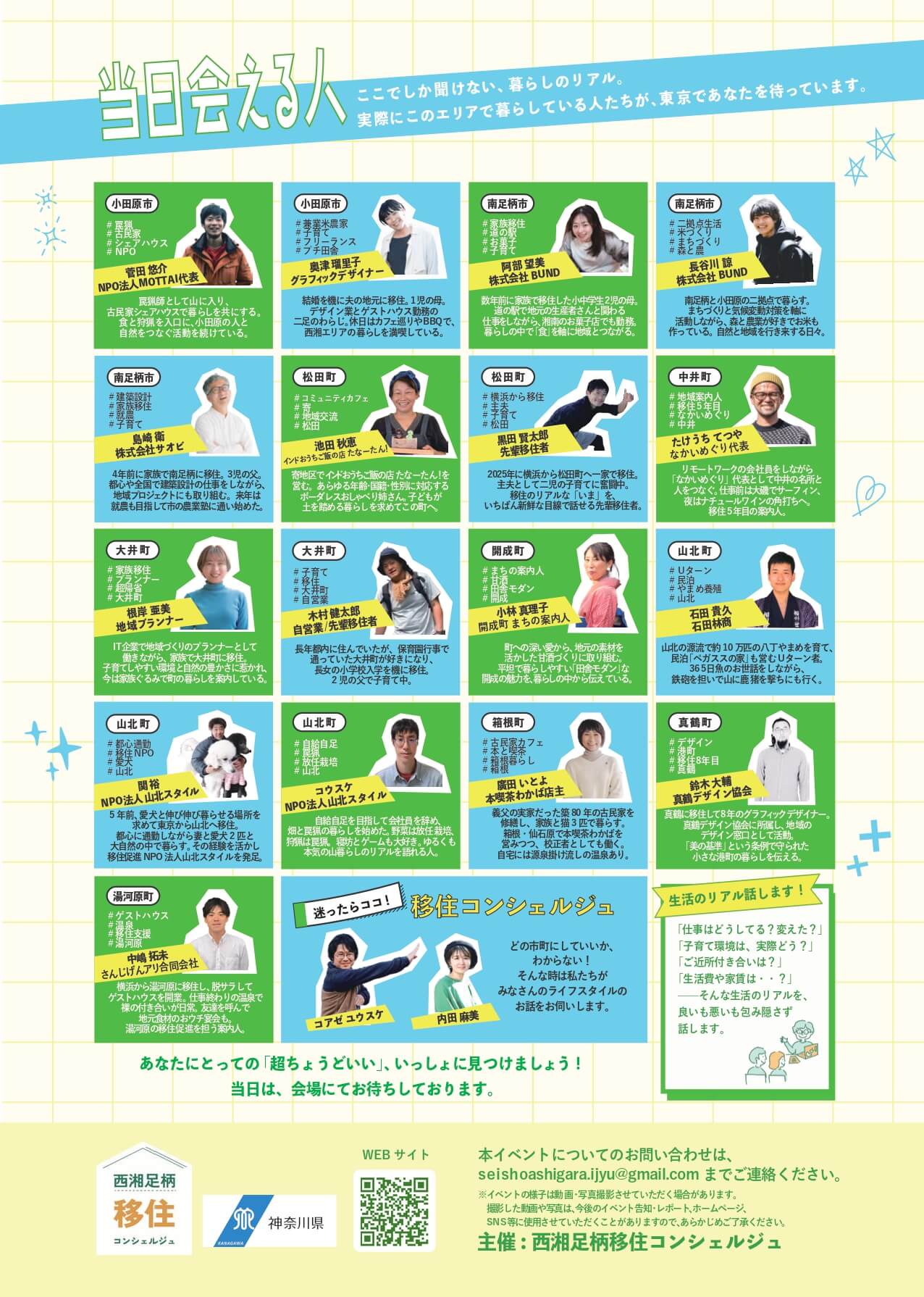 西湘足柄超ちょうどいい移住相談会 in 東京