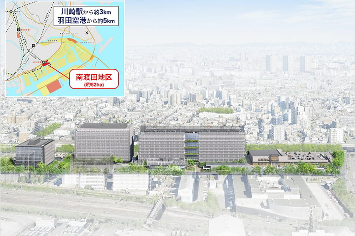 南渡田地区