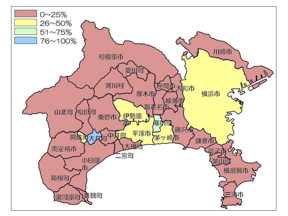 神奈川県全体図