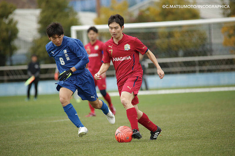 聴覚障がいがある人が行う「デフサッカー」