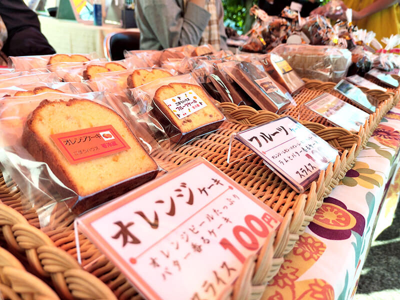 焼き菓子の写真