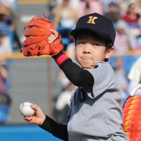 田村 勇志 くん　マウンド姿