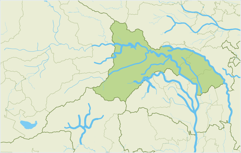 津久井治水センターの地図