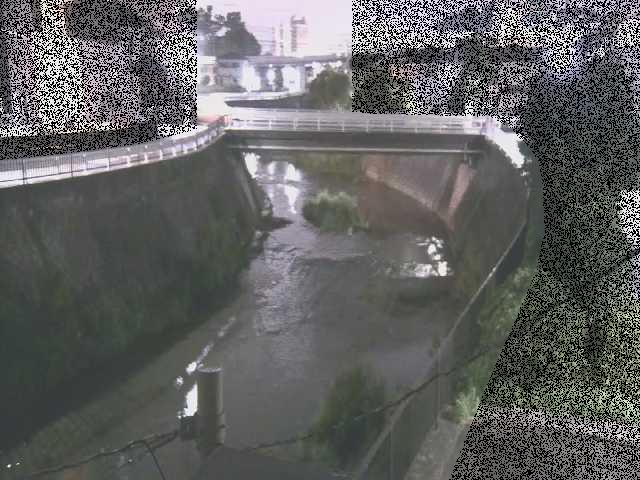 鶴見川 岡上橋付近のカメラ画像