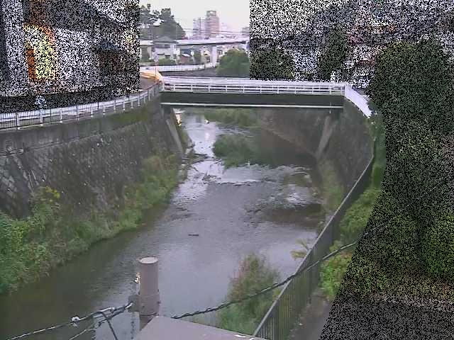 鶴見川 岡上橋付近のカメラ画像