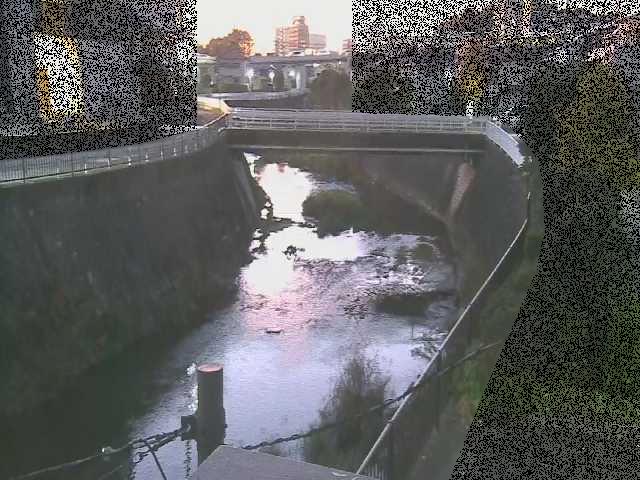 鶴見川 岡上橋付近のカメラ画像