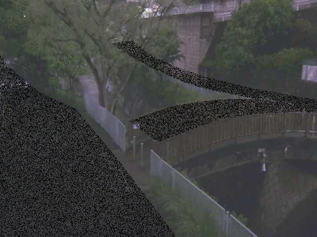 嶋田人道橋付近のカメラ画像