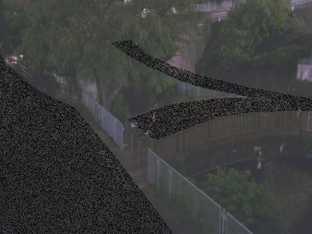 嶋田人道橋付近のカメラ画像
