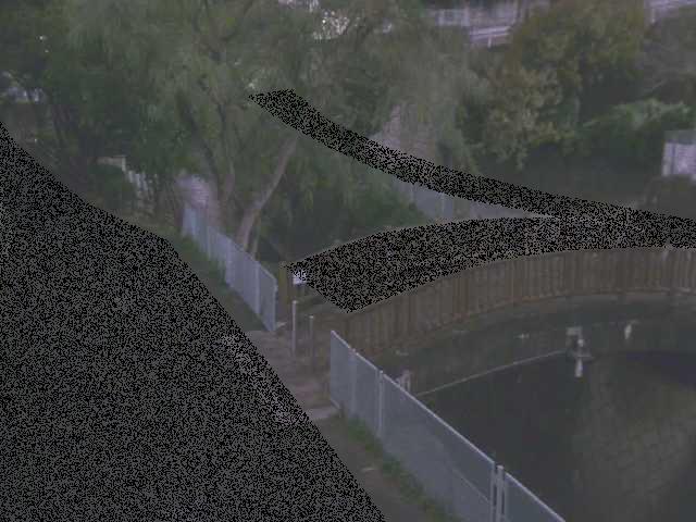嶋田人道橋付近のカメラ画像