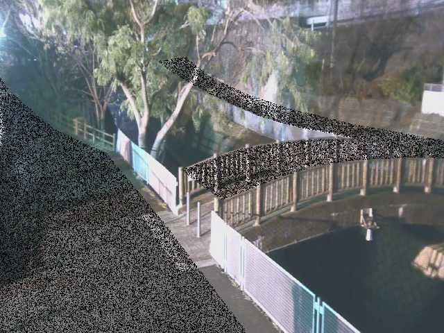 嶋田人道橋付近のカメラ画像