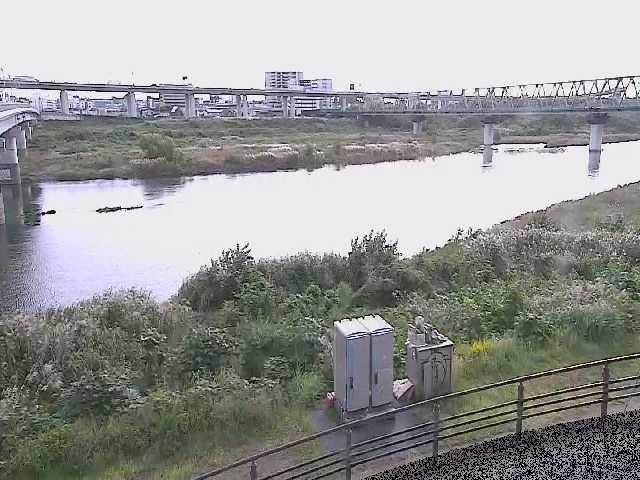 相模川 相模大橋付近のカメラ画像