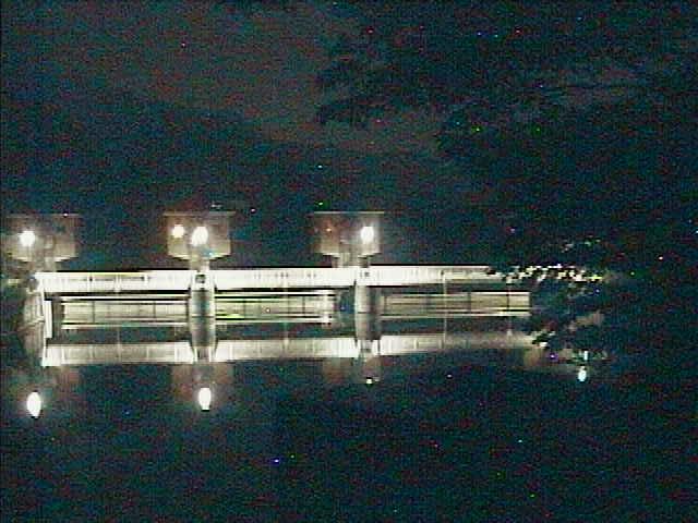 芦の湖 湖尻水門付近のカメラ画像