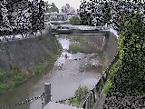 鶴見川 岡上橋付近のカメラ画像
