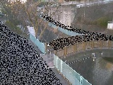 嶋田人道橋付近のカメラ画像