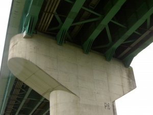 橋りょう補強工事施工後