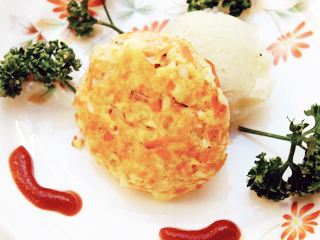 泣く子もだまる鮭と豆腐の桜海老風味ハンバーグ 創作料理コンテスト一般部門 入選 レシピ 神奈川県ホームページ