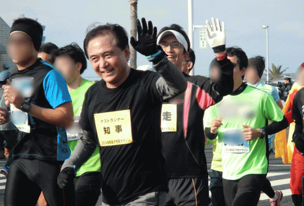 写真で見る 黒岩日記 14年１月26日 神奈川県ホームページ