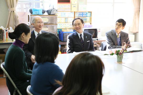 写真：意見交換