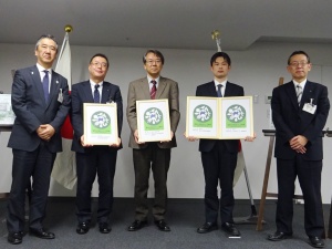 藤沢西高校の認証式写真2